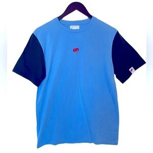 Ibis Brand Embroidered Heart Logo‎ T-Shirt Top Size M